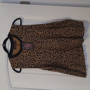 Leopard muscle tee